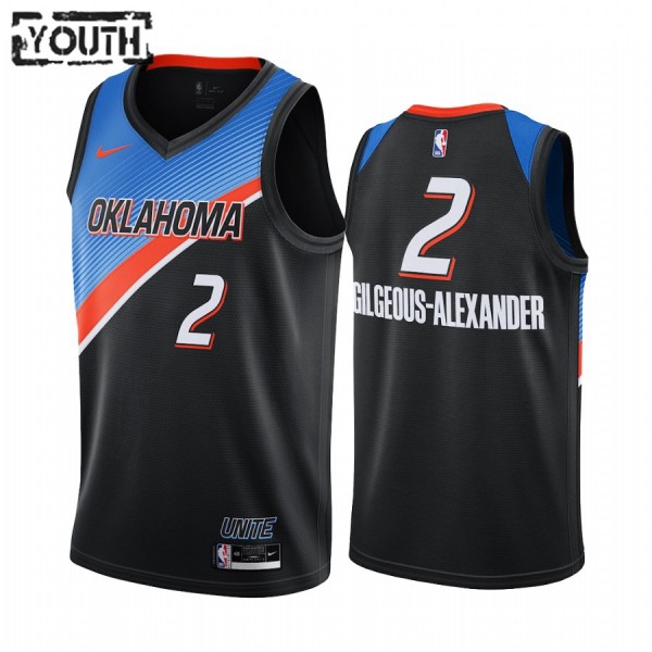 Oklahoma City Thunder Trikot Shai Gilgeous-Alexander 2 2020-21 City Edition Swingman - Kinder Oklahoma City Thunder Trikot Shai Gilgeous-Alexander 2 2020-21 City Edition Swingman - Kinder